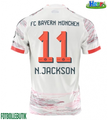 Bayern Munich Nicolas Jackson #11 Bortatröja 2025-26 Kortärmad